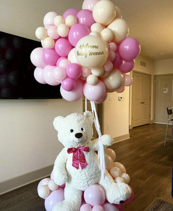 Teddy Special Balloon Bouquet - Partyisland.shop Columbus, Ohio